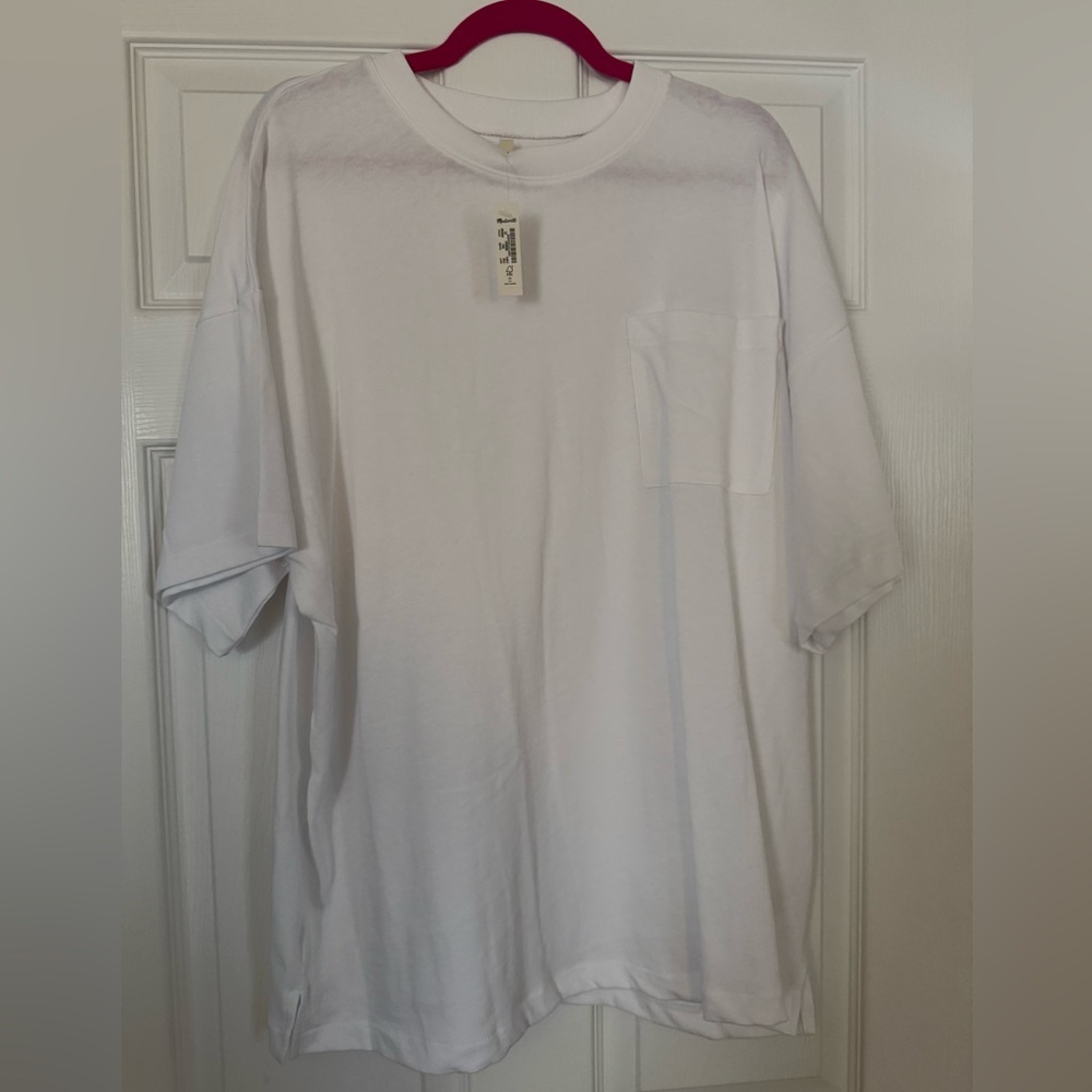 NWT Madewell Oversized Pocket Tee XL